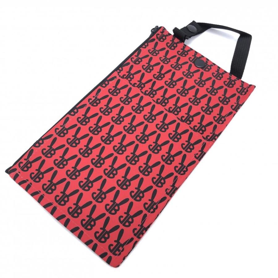 40%OFF価格／(新品)Jack Bunny ジャックバニー マスクケース レッド×黒