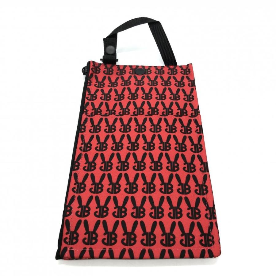 40%OFF価格／(新品)Jack Bunny ジャックバニー マスクケース レッド×黒