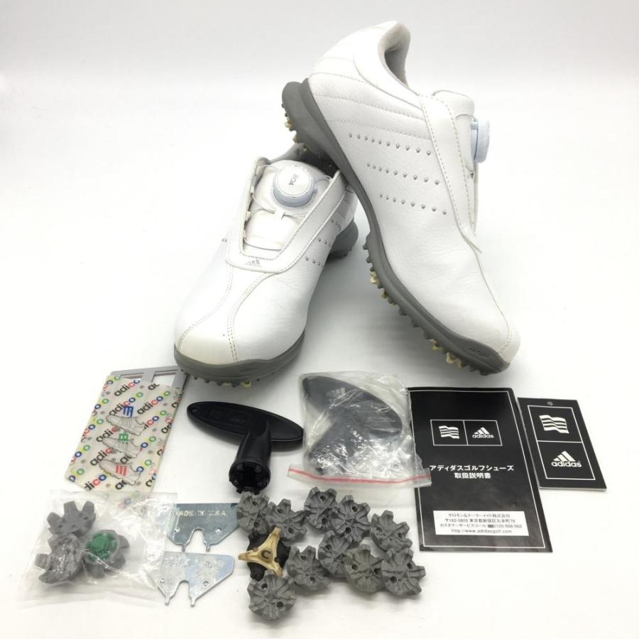 Off価格 Adidas アディダス ゴルフシューズ 白 ボア Boa レディース 23 0 ゴルフウェア 1 レオナード 通販 Yahoo ショッピング