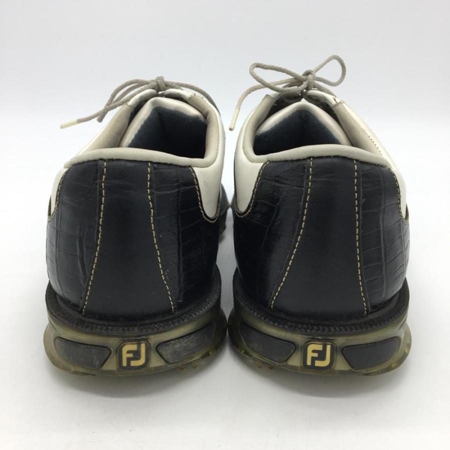 10%OFF価格／FootJoy フットジョイ ゴルフシューズ 白×黒 一部型押し