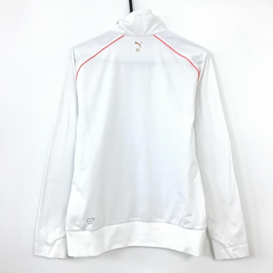 10%OFF価格／PUMA プーマ 中綿ジャケット 白×オレンジ 一部