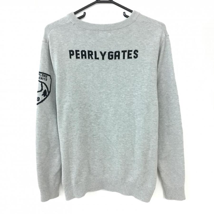 15%OFF価格／(超美品)PEARLY GATES パーリーゲイツ 長袖ニットセーター