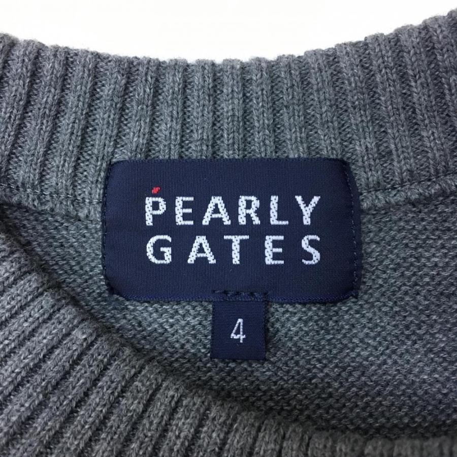 超美品)PEARLY GATES パーリーゲイツ 長袖ニットセーター 杢グレー ワッペン コットン100% メンズ 4(M) ゴルフウェア :1-240001089515:レオナード - 通販 - Yahoo!ショッピング 超美品)PEARLY GATES パーリーゲイツ 長袖ニットセーター 杢グレー ワッペン コットン100% メンズ 4(M) ゴルフウェア :1-240001089515:レオナード - 通販 - Yahoo!ショッピング