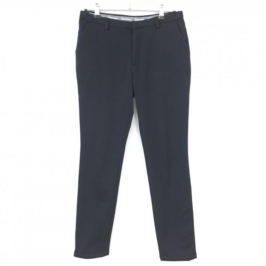 超美品)TaylorMade テーラーメイド パンツ 黒 裏起毛 シンプル 無地