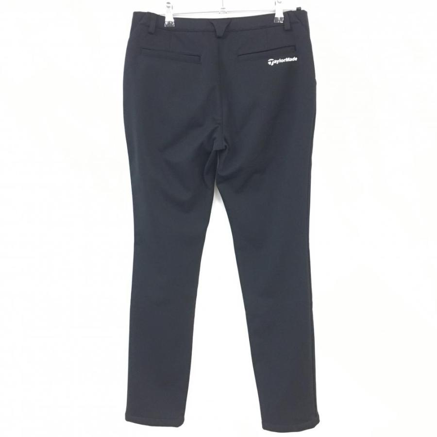 超美品)TaylorMade テーラーメイド パンツ 黒 裏起毛 シンプル 無地