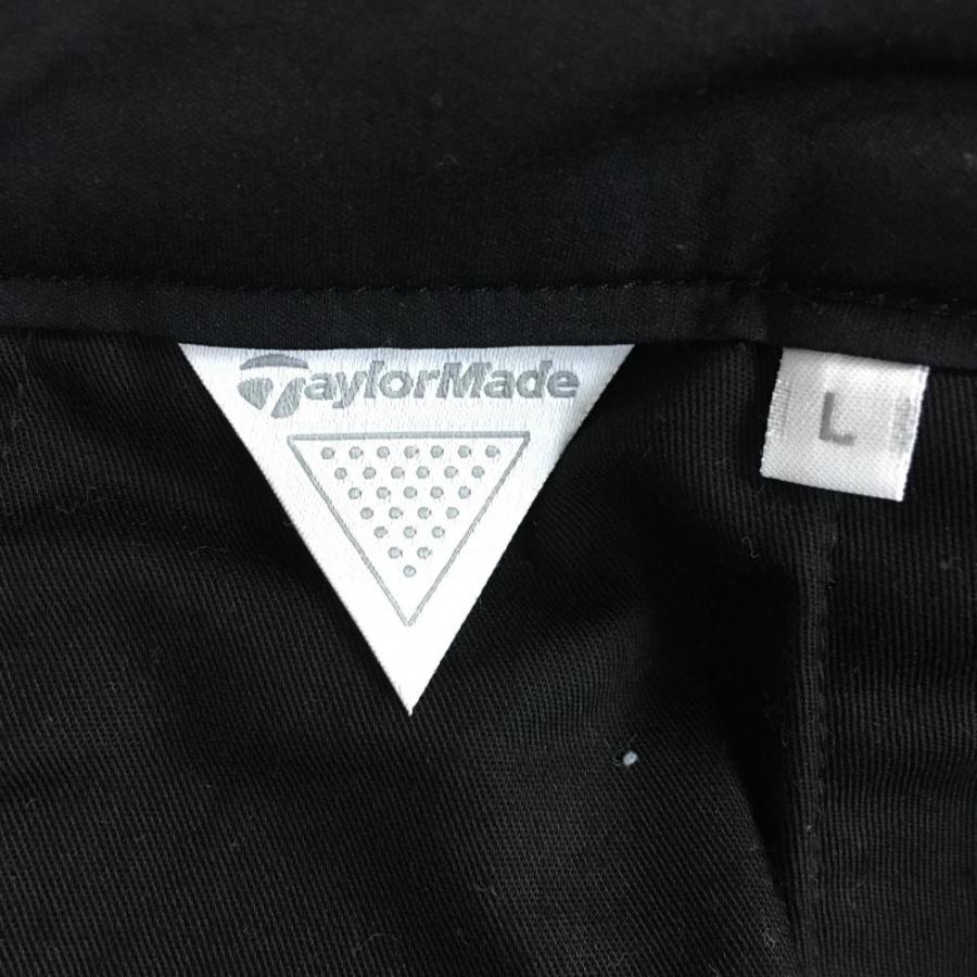 超美品)TaylorMade テーラーメイド パンツ 黒 裏起毛 シンプル 無地