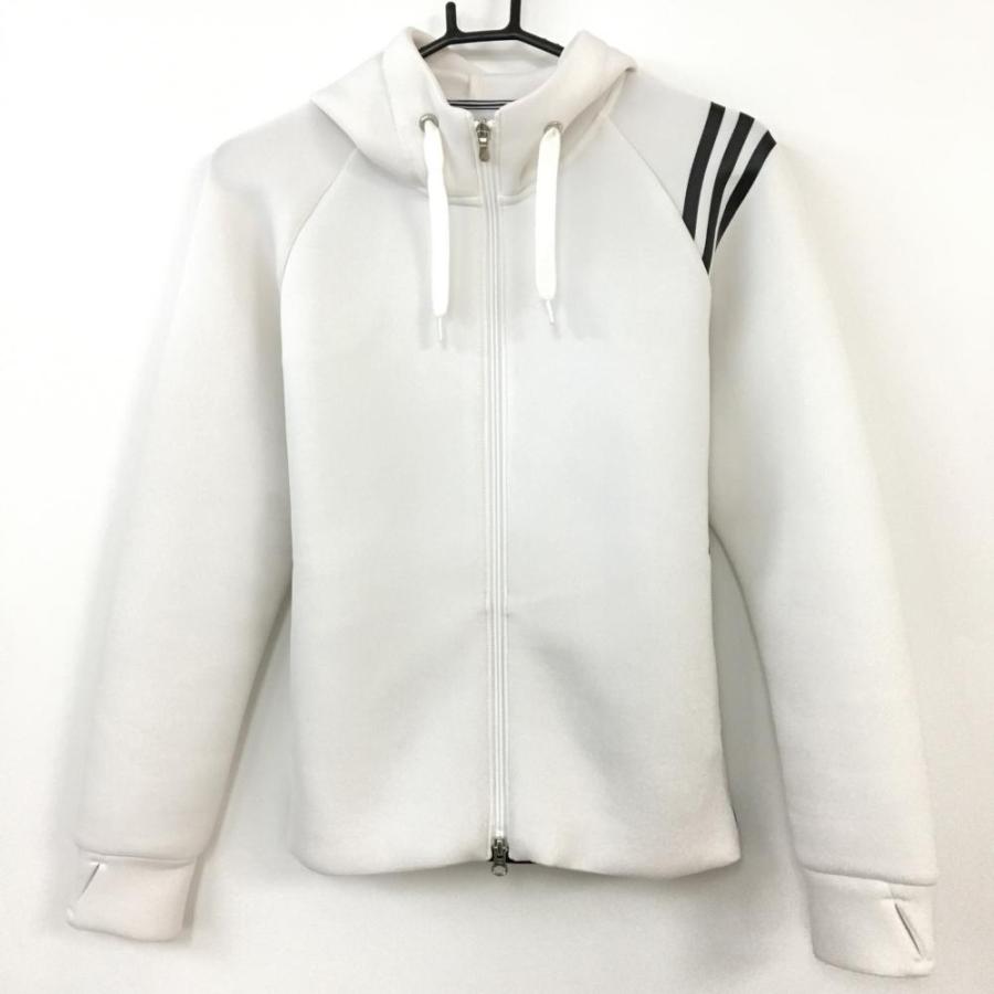 Adidas アディダス ジップパーカー 白 黒 ダンボールニット 指ぬき 3ライン レディース L G ゴルフウェア 1 レオナード 通販 Yahoo ショッピング