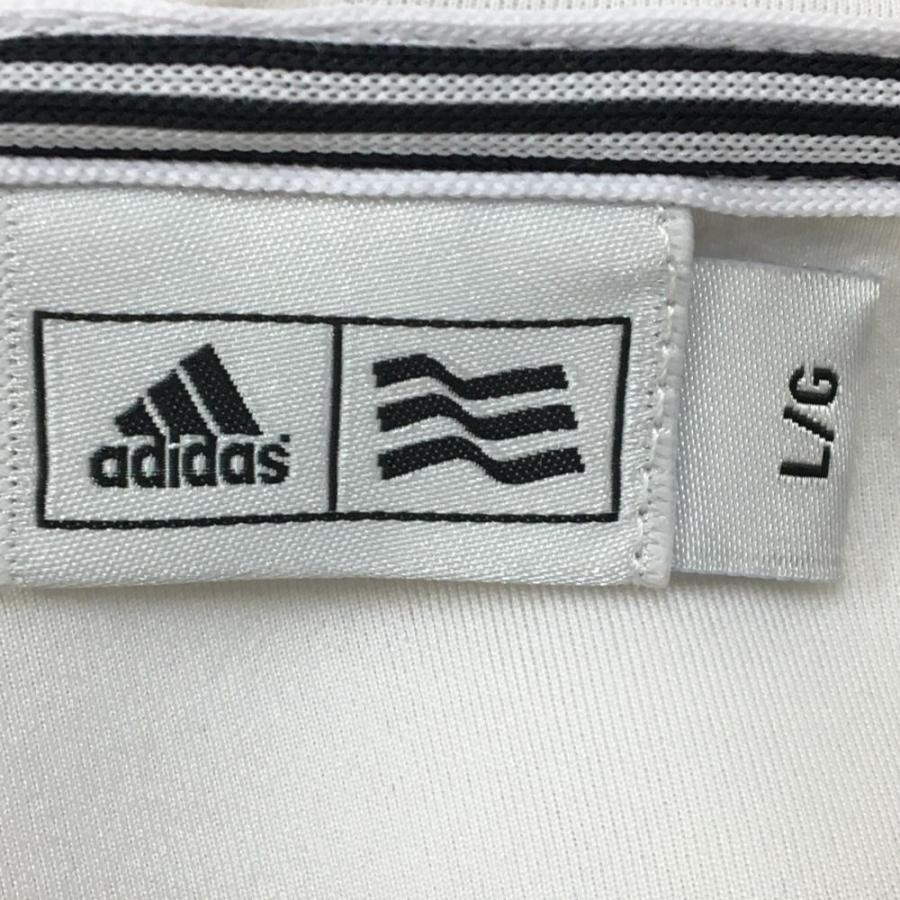 adidas アディダス ジップパーカー 白×黒 ダンボールニット 指ぬき 3