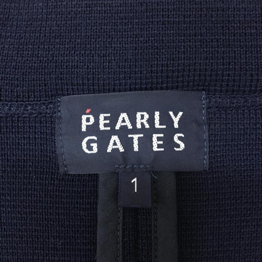 美品)PEARLY GATES パーリーゲイツ ニットテーラードジャケット 美品)PEARLY GATES パーリーゲイツ ニットテーラードジャケット