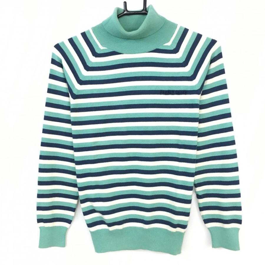 30%OFF価格／訳あり＊PEARLY GATES パーリーゲイツ ハイネックニット