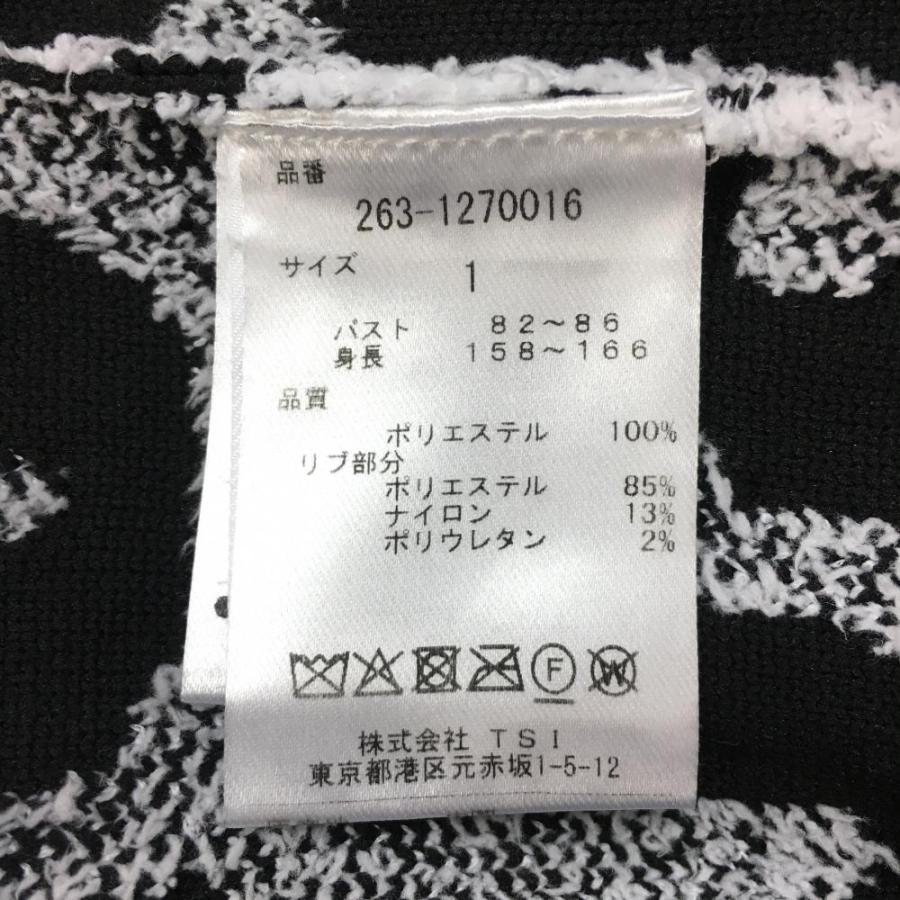 超美品)2021年＊Jack Bunny ジャックバニー 長袖ニットセーター 黒×白