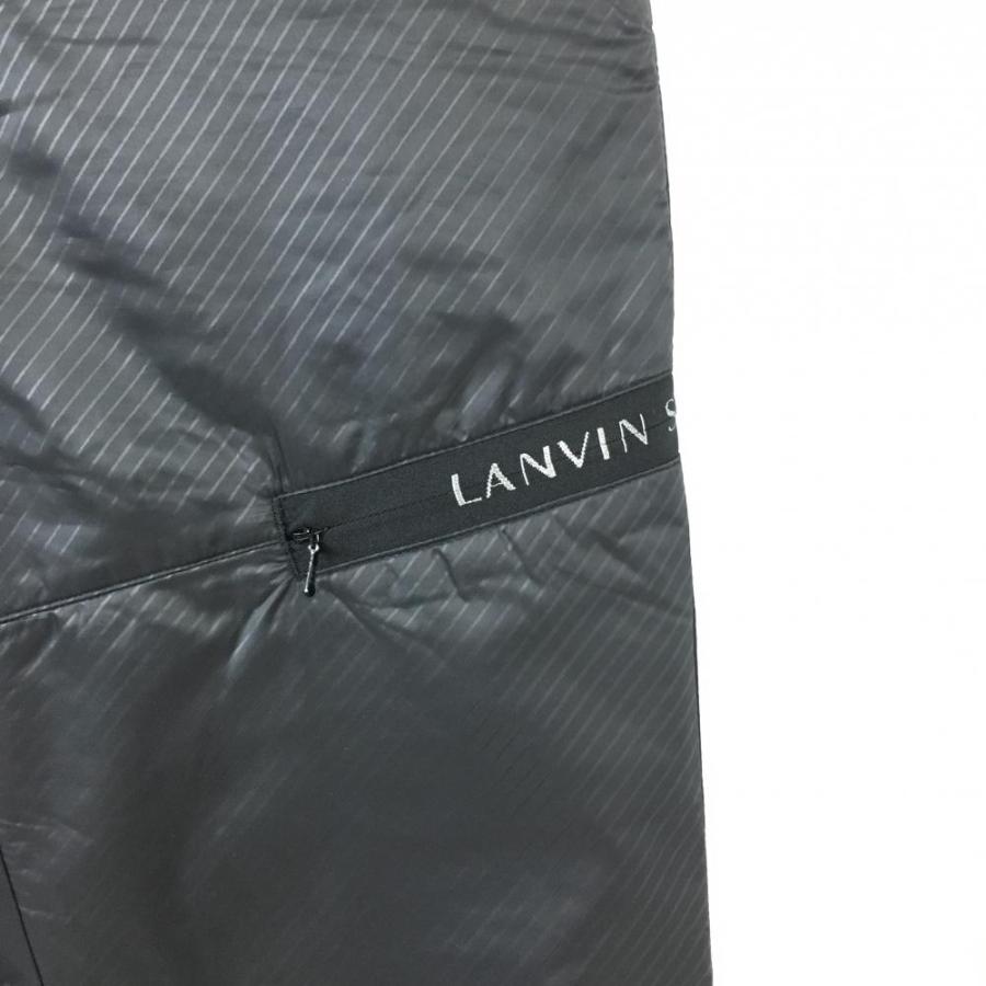 ランバンスポール38黒 50%OFF価格／(超美品)LANVIN SPORT ランバンスポール 中綿パンツ