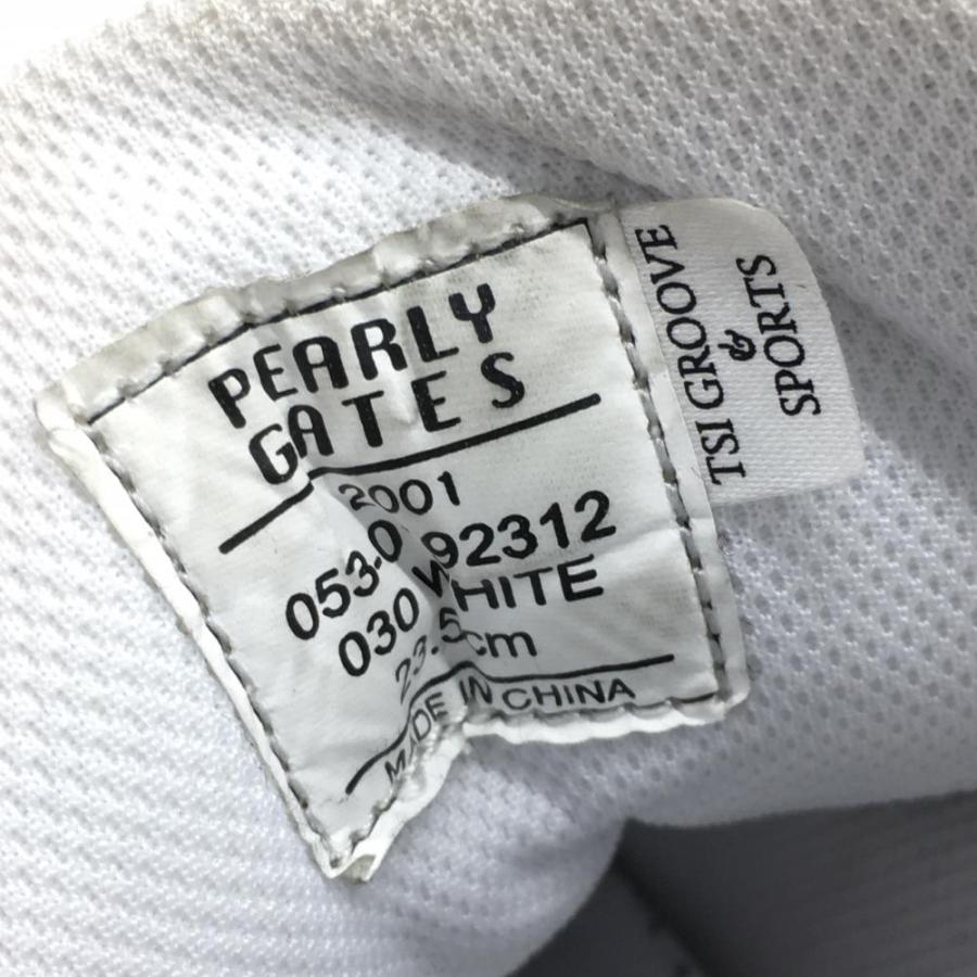 美品)PEARLY GATES パーリーゲイツ ミドルカットゴルフシューズ 美品)PEARLY GATES パーリーゲイツ ミドルカットゴルフシューズ