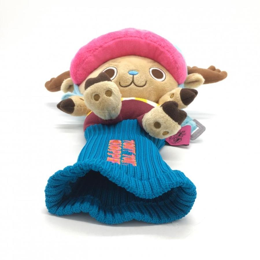 超美品)ONE PIECE ワンピース ヘッドカバー ライトブルー×ピンク