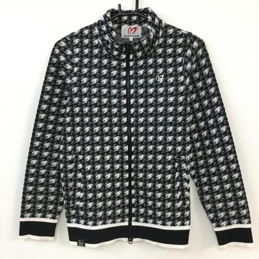 パーリーゲイツ　マスターバニー　千鳥格子柄　ダウンベスト　中綿入り　レディース パーリーゲイツマスターバニー千鳥格子柄ダウンベスト中綿入りレディース