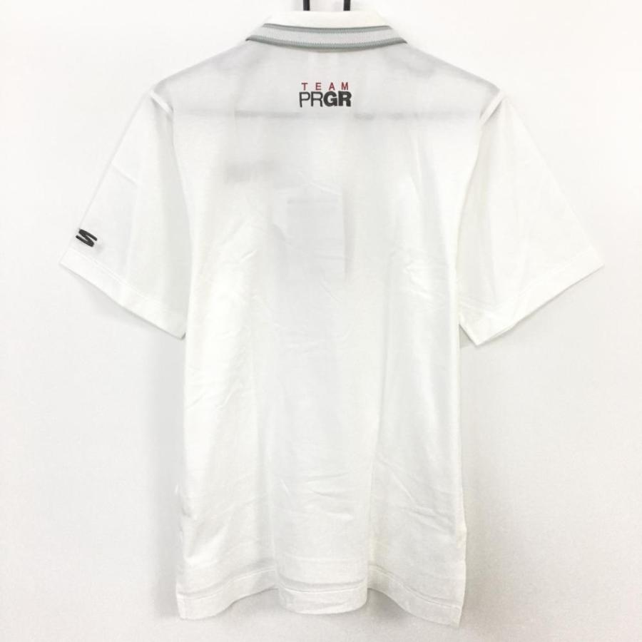 60%OFF価格／(新品)70％OFF〜PRGR プロギア 半袖ポロシャツ 白