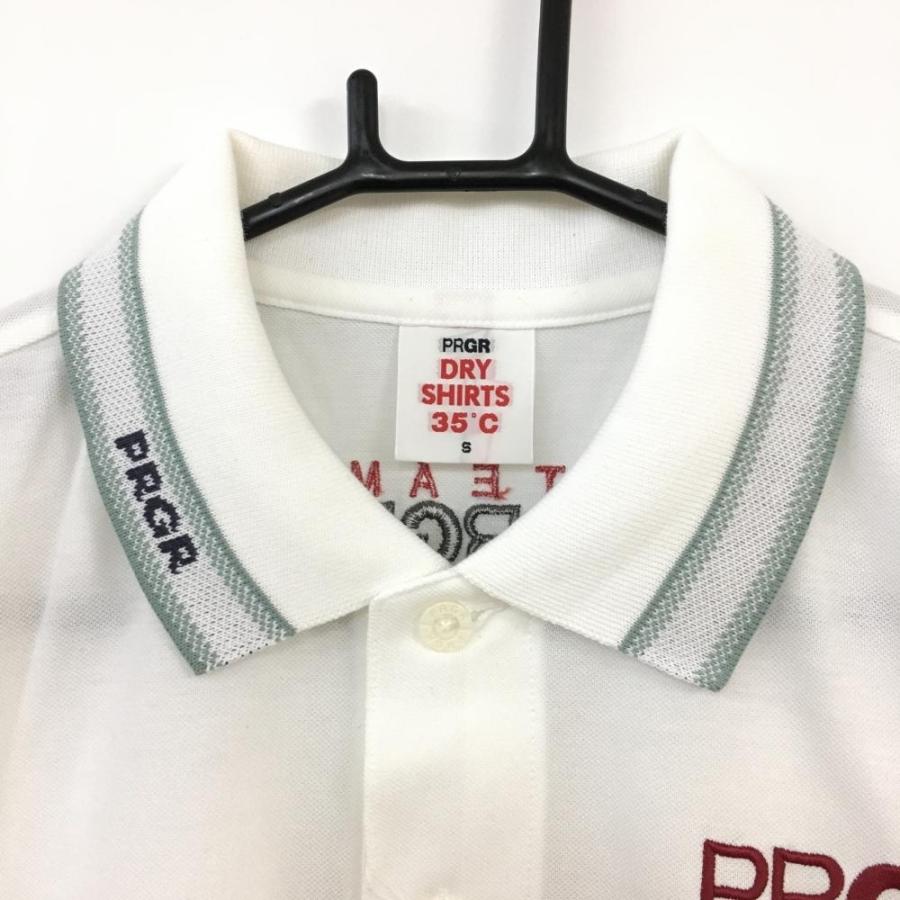 PRGRゴルフシャツ(半袖) 60%OFF価格／(新品)70％OFF〜PRGR プロギア 半袖ポロシャツ 白