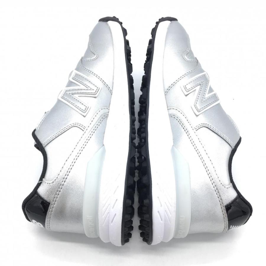 New Balance WGBS996Z シルバー ゴルフシューズ　女性用　23 New Balance（ニューバランス） 女性用 レディース WGBS996 Z スパイク