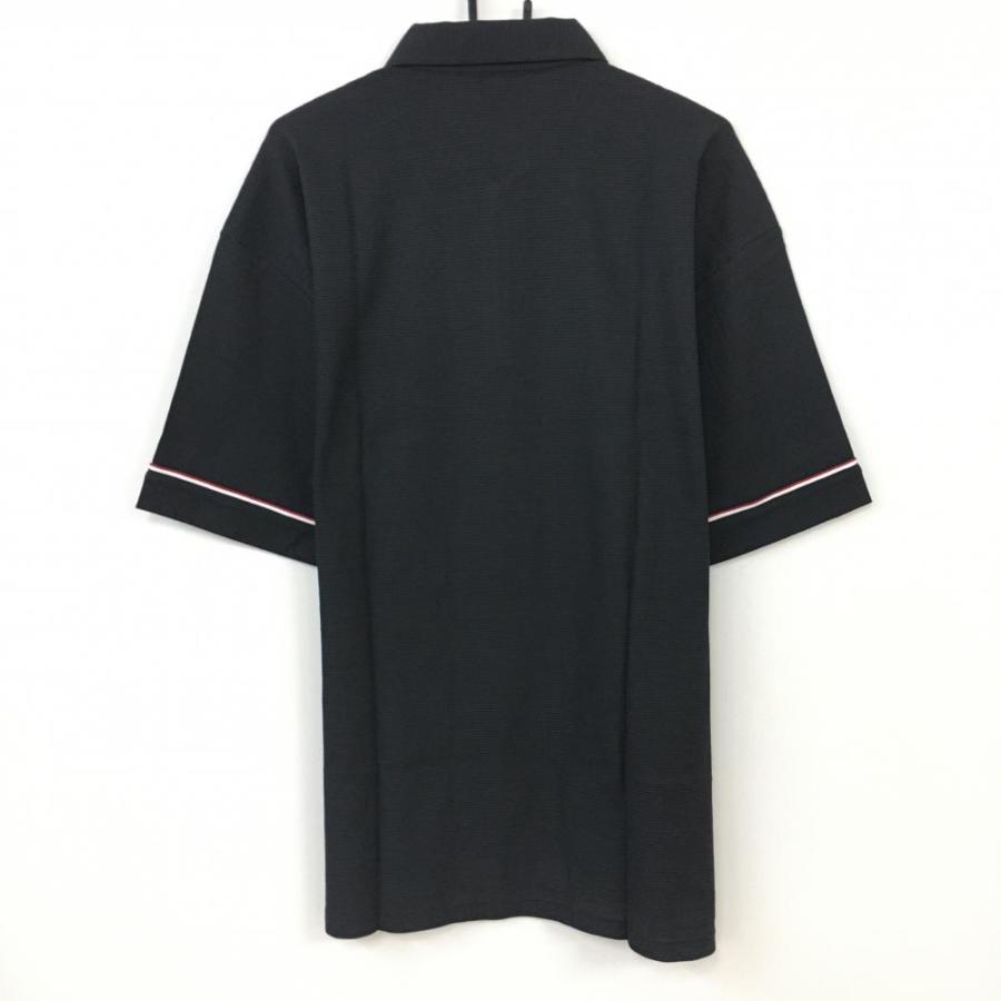 41601　ミズノ　メンズ　長袖ポロシャツ　グレーＸ黒　Ｌ 41601 ミズノ メンズ 長袖ポロシャツ グレーX黒 L 楽天市場