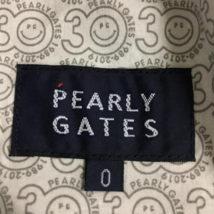 PEARLY GATES（パーリーゲイツ） ラップスカート ネイビー×白 チェック
