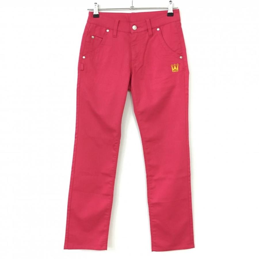 超美品)PEARLY GATES パーリーゲイツ パンツ ピンク 25周年 王冠