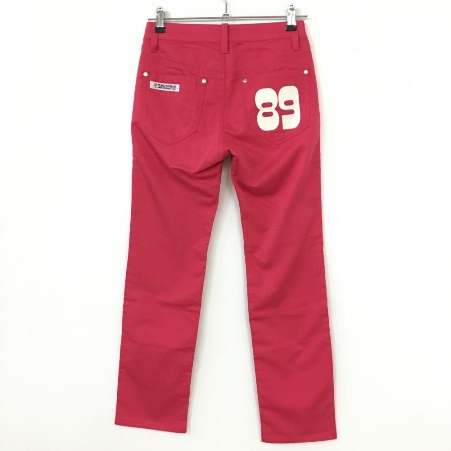 超美品)PEARLY GATES パーリーゲイツ パンツ ピンク 25周年 王冠