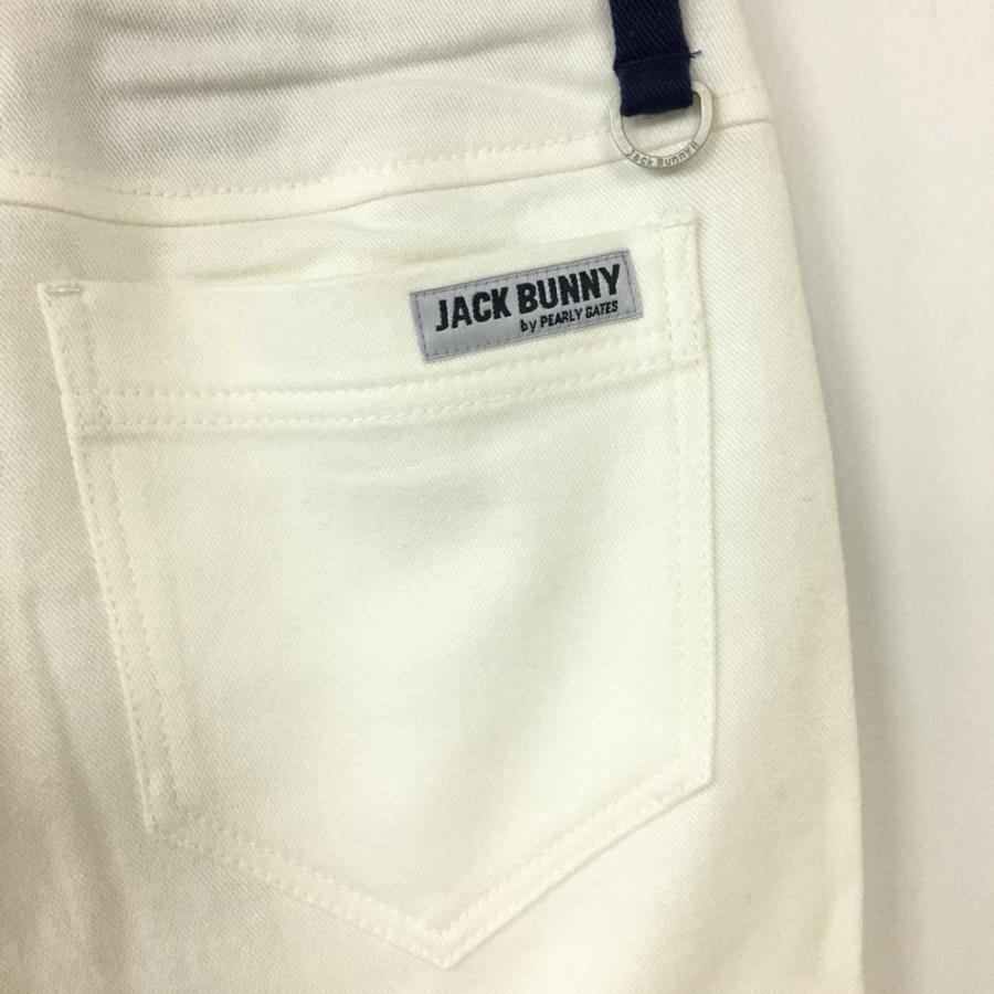 25%OFF価格／Jack Bunny ジャックバニー パンツ 白×ネイビー シンプル