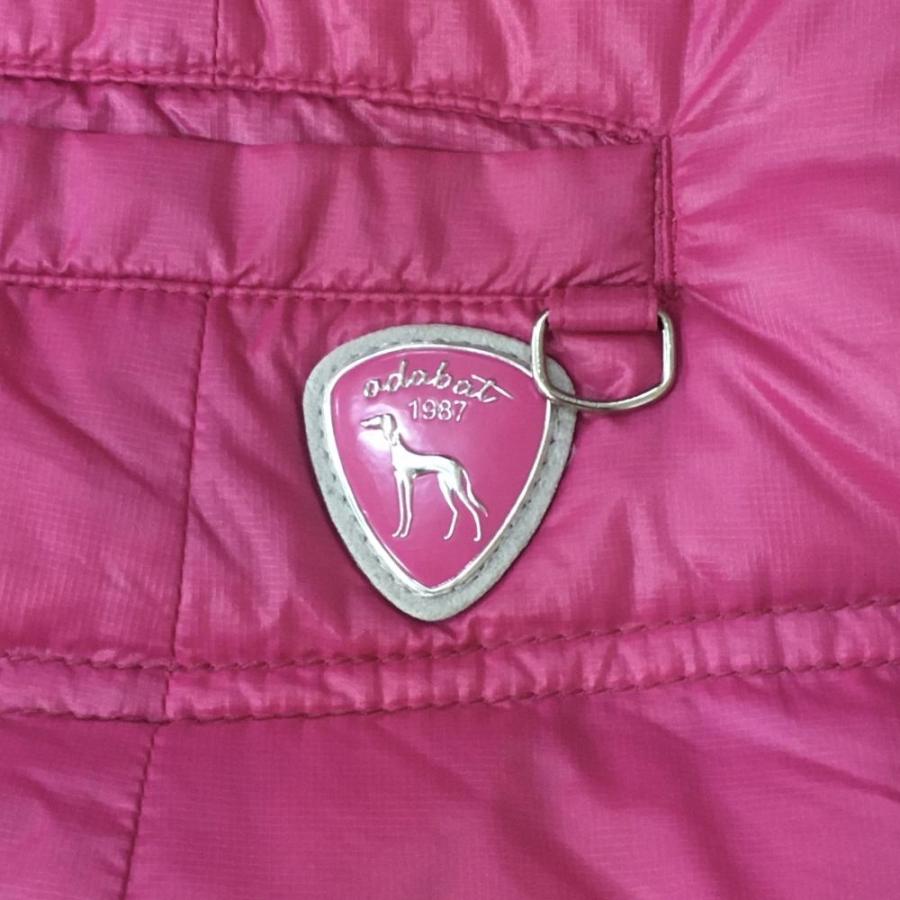 超美品)adabat アダバット 2WAYダウンワンピース ピンク×ライト