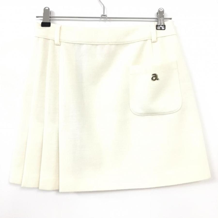 20%OFF価格／(超美品)archivio アルチビオ ニットスカート 白×黒