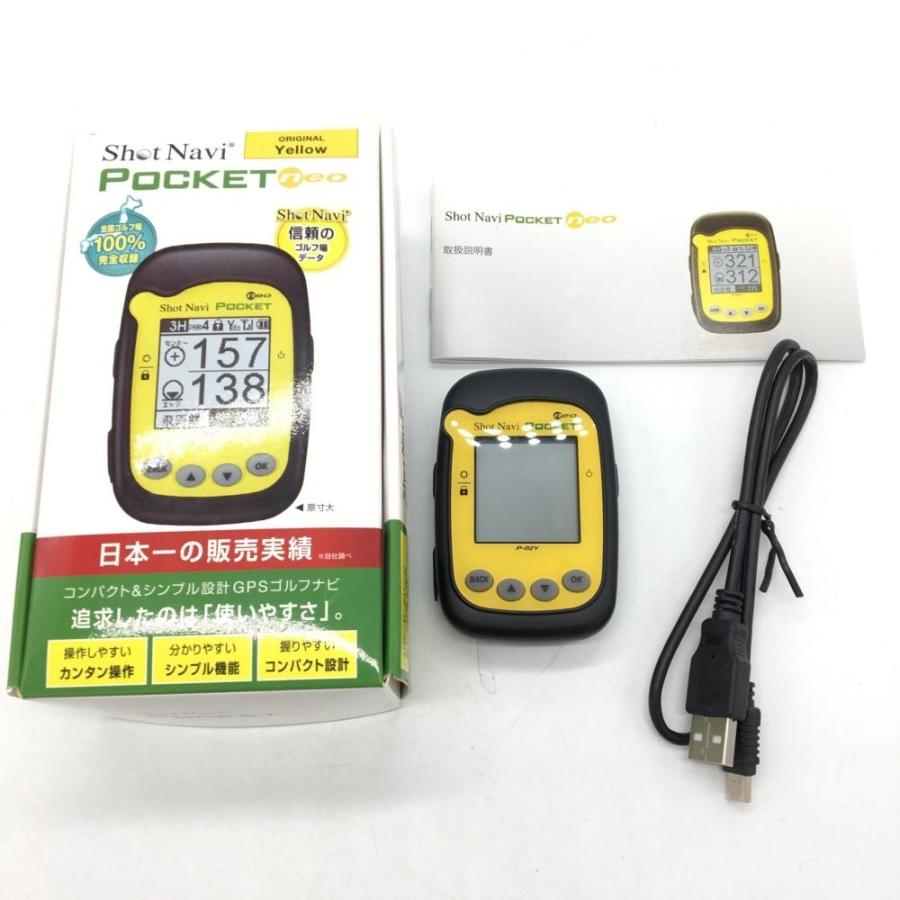 15%OFF価格／(美品)Shot Navi ショットナビ GPSゴルフナビ ポケット