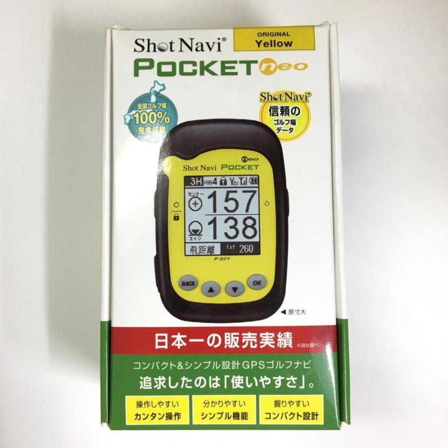 15%OFF価格／(美品)Shot Navi ショットナビ GPSゴルフナビ ポケット