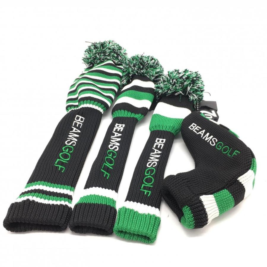 美品)BEAMS GOLF ビームスゴルフ ヘッドカバー4点セット(DR FW 美品)BEAMS GOLF ビームスゴルフ ヘッドカバー4点セット(DR FW
