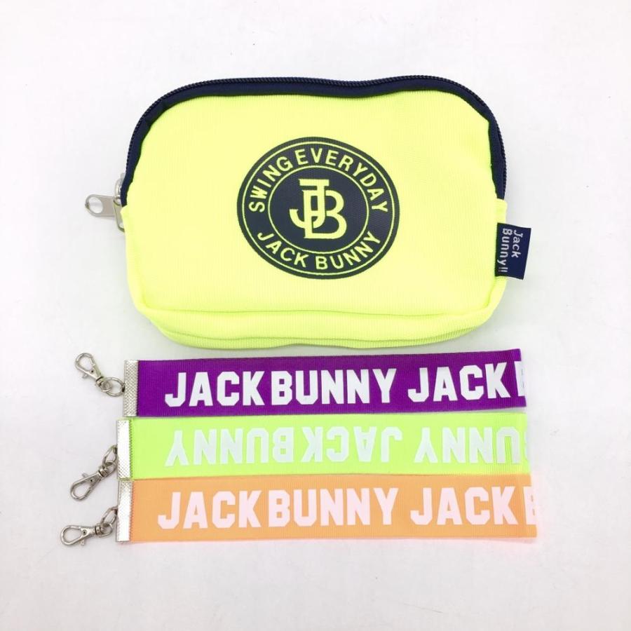 40%OFF価格／(未使用品)Jack Bunny ジャックバニー ポーチ 蛍光 