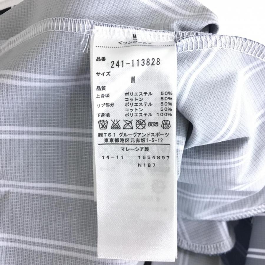 50%OFF価格／Callaway キャロウェイ ワンピース 白×ネイビー スカート