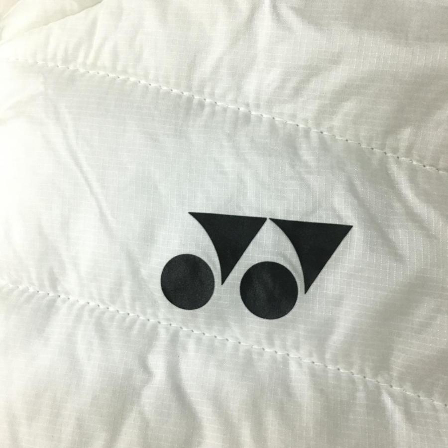 15%OFF価格／YONEX ヨネックス 中綿ベスト 白×黒 HEAT CAPSULE