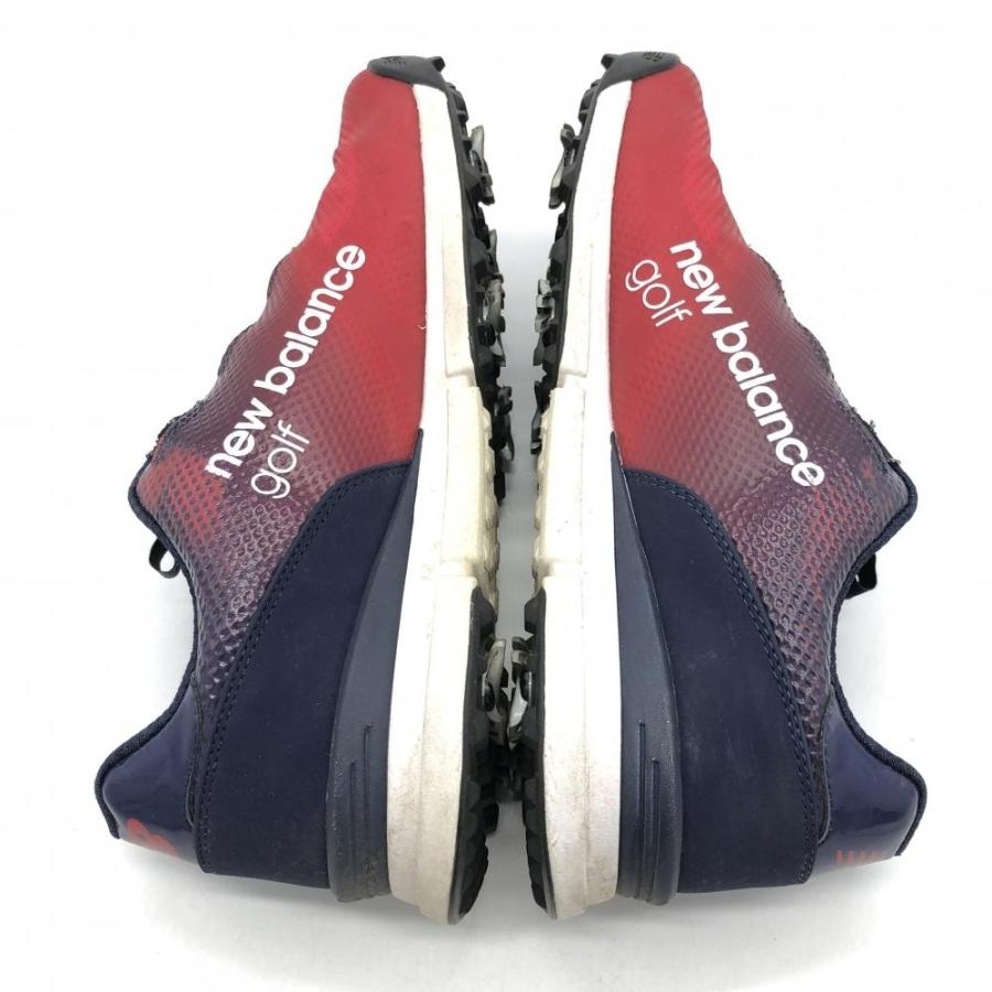 美品❗️New Balance FantomFit BOA ゴルフシューズ 赤 美品】New Balance ニューバランス ゴルフシューズ レッド×ネイビー