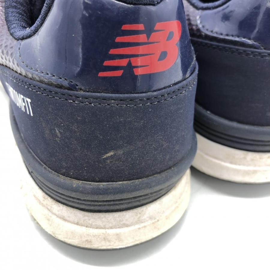 【未使用】New Balance996ゴルフシューズネイビー/レッド24.5cm New Balance（ニューバランス） ゴルフシューズ ネイビー×レッド
