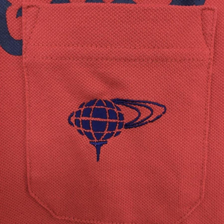 50%OFF価格／BEAMS GOLF ビームスゴルフ 半袖ポロシャツ レッド×白