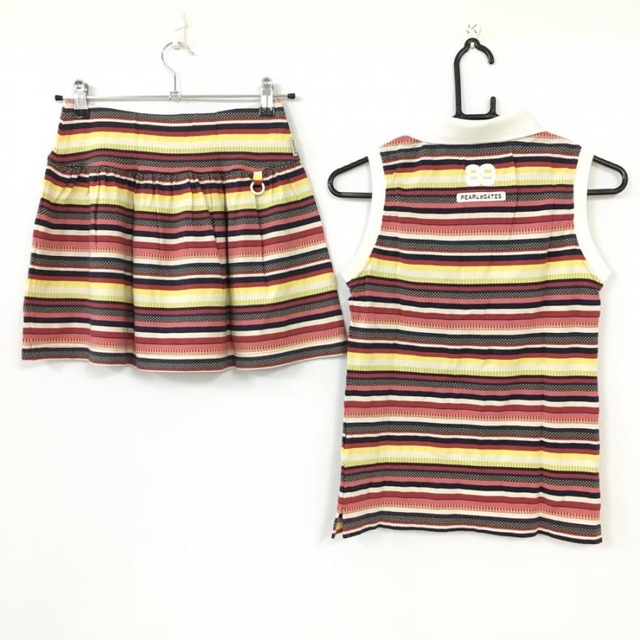 美品】PEARLY GATES パーリーゲイツ 上下セット(ノースリーブ