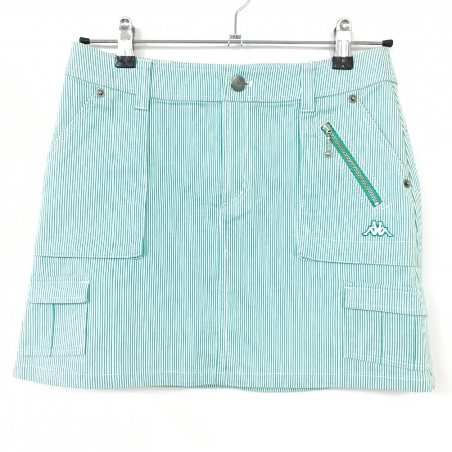ストライプ スカートゴルフkappa カッパ