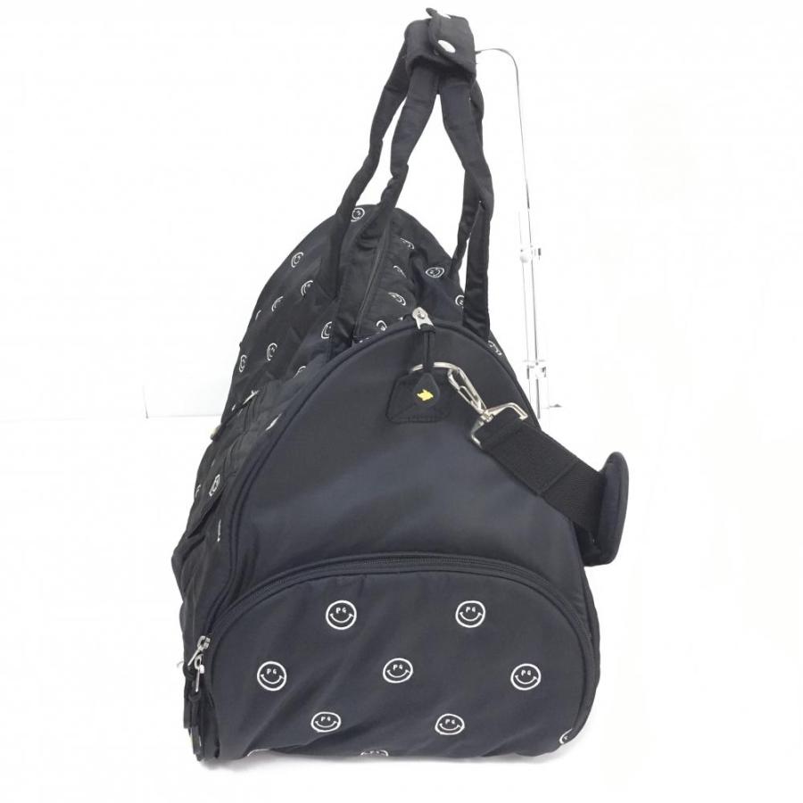 未使用】パーリーゲイツ ニコちゃん 総柄 ボストンバック 希少 ゴルフ