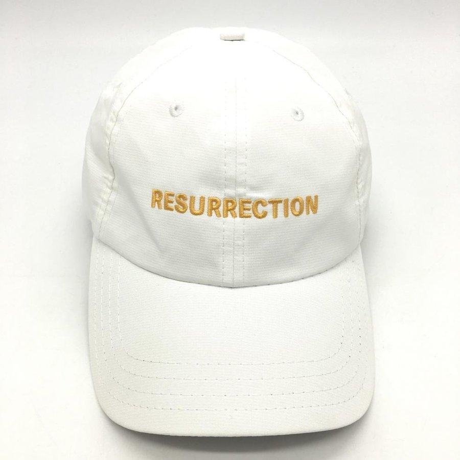 50%OFF価格／Resurrection レザレクション キャップ 白×ライトブラウン