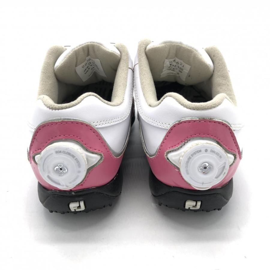 新品未使用　フットジョイ　レディースゴルフシューズ FootJoy（フットジョイ） ゴルフシューズ 白×ピンク 98662J レディース