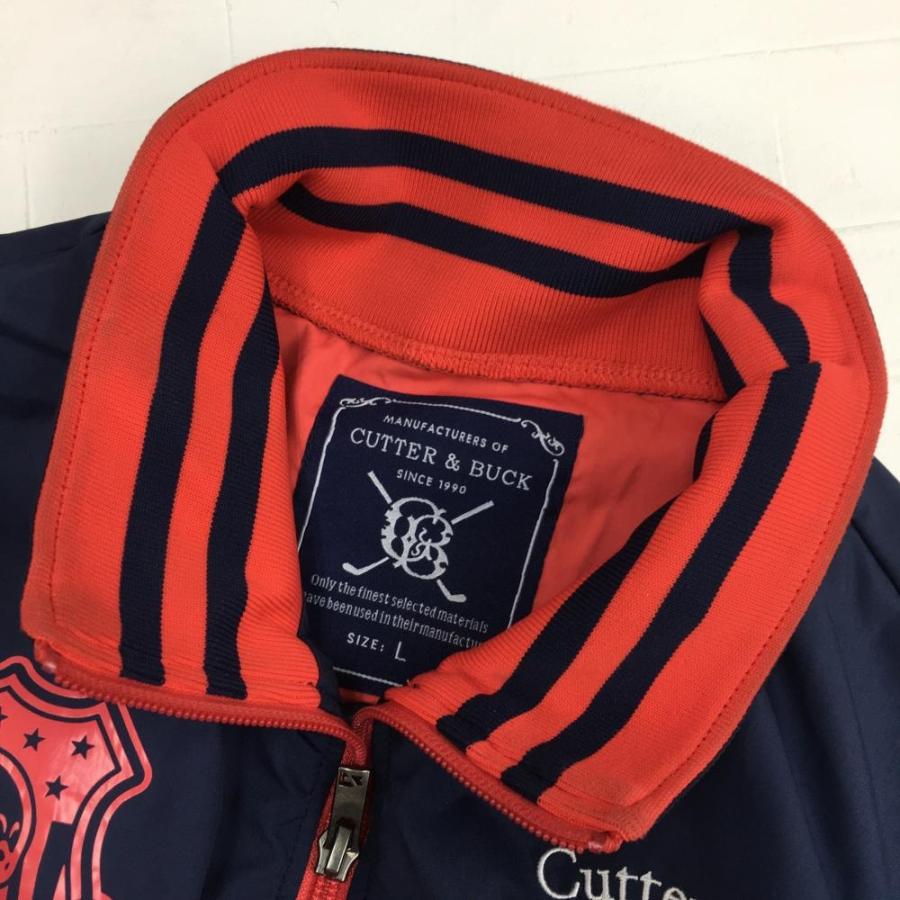CUTTER&BUCK（カッターアンドバック） 長袖切替ブルゾン ネイビー
