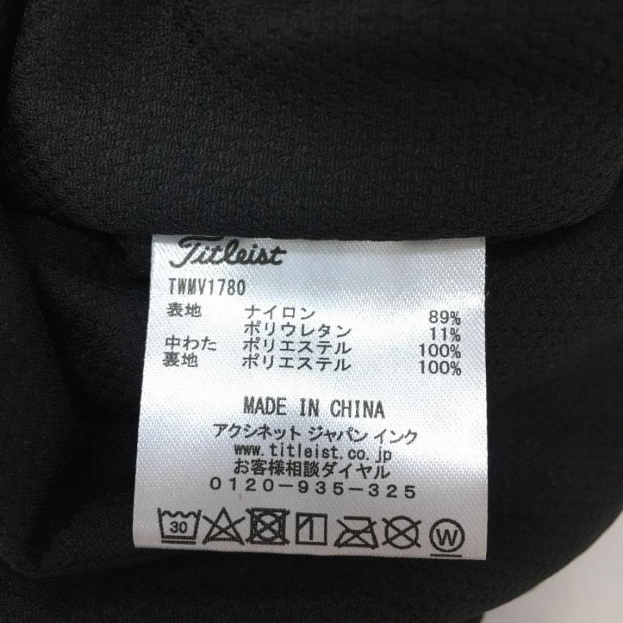10%OFF価格／TITLEIST タイトリスト 中綿ベスト レッド×黒 ストレッチ