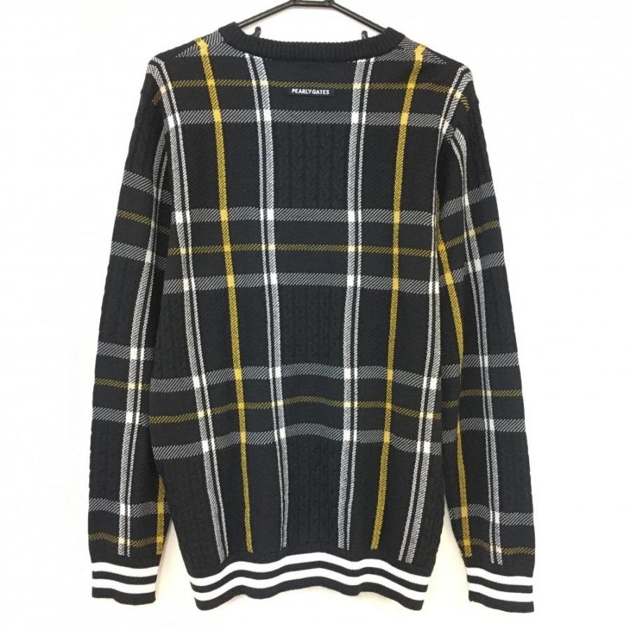 25%OFF価格／(美品)PEARLY GATES パーリーゲイツ 長袖ニットセーター