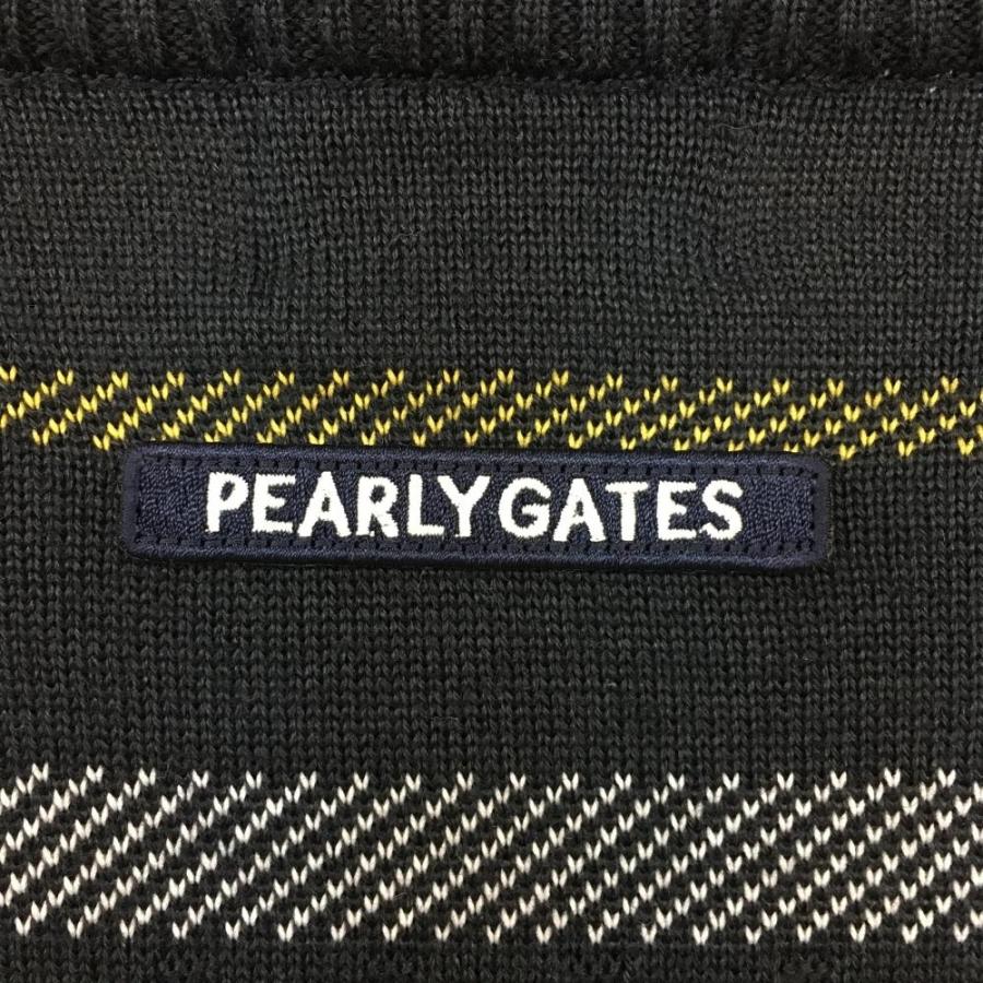25%OFF価格／(美品)PEARLY GATES パーリーゲイツ 長袖ニットセーター