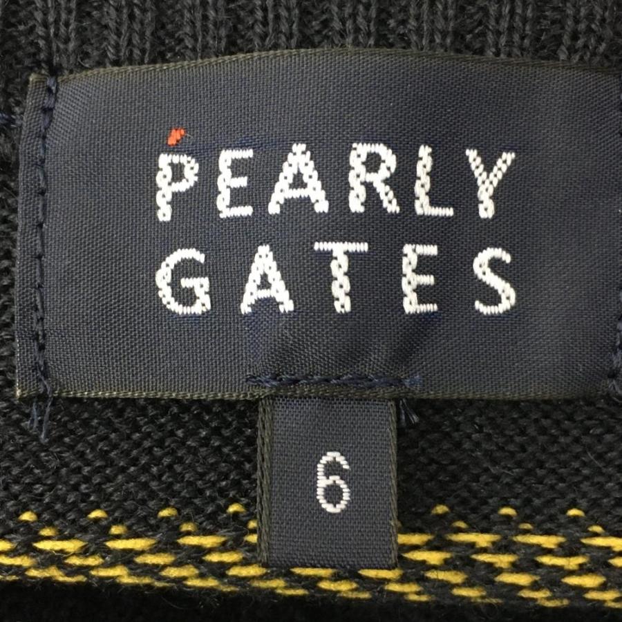 25%OFF価格／(美品)PEARLY GATES パーリーゲイツ 長袖ニットセーター
