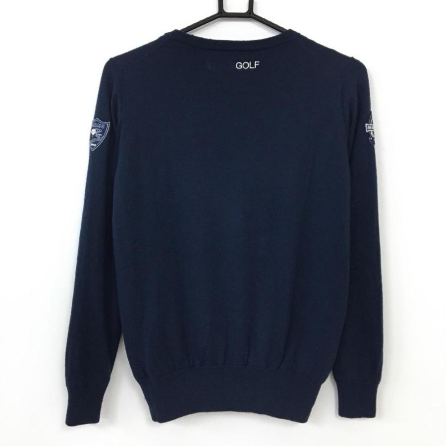 BEAMS GOLF 防風Vネックセーター BEAMS GOLF ビームスゴルフ 防風