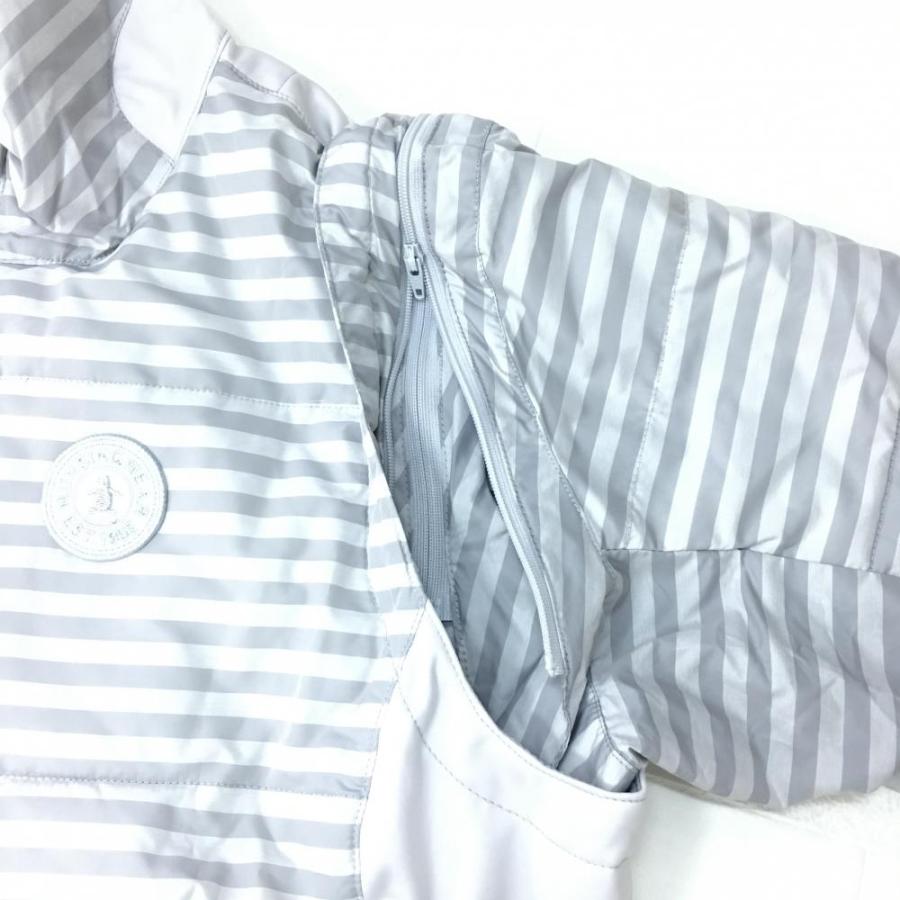 10%OFF価格／Munsingwear マンシングウェア 2WAY中綿ジャケット グレー